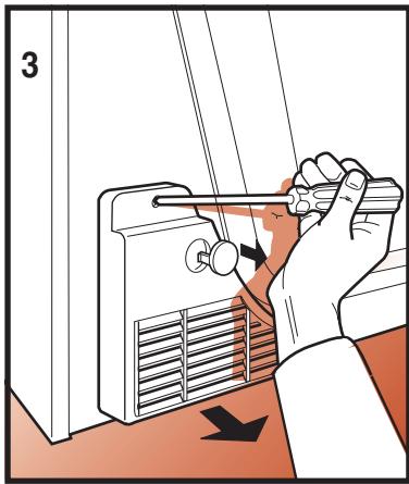 NEW POL XS 251CO - Regolazione dello scarico dell'acqua di condensa versuso l'esterno. - 3