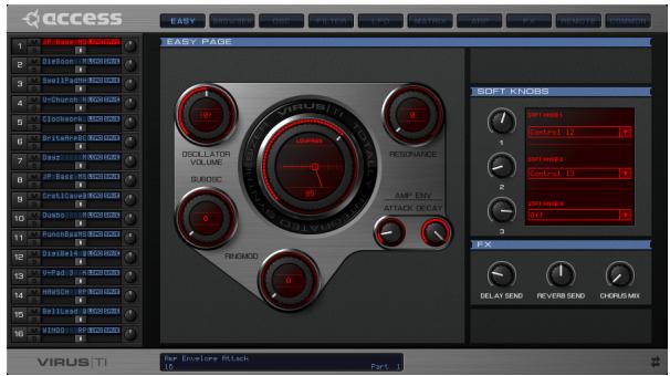 ACCESS VIRUS TI POLAR - Page Easy - 1