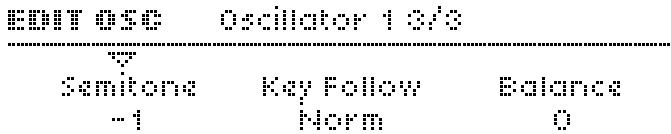 ACCESS VIRUS TI POLAR - WAVE SELECT / PW (Sélection d'uneonde ou largeur d'impulsion - 1