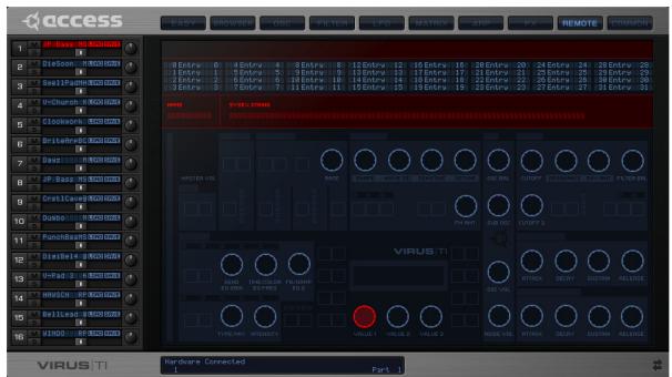 ACCESS VIRUS TI POLAR - Page Remote - 1