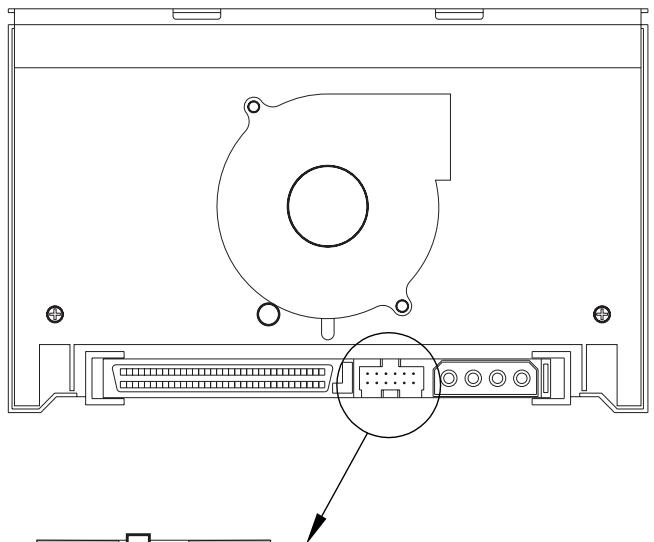 QUANTUM SCORPION 240 DDS-4 AUTOLOADER - Ändern der Steckbrückeneinstellungen - 1