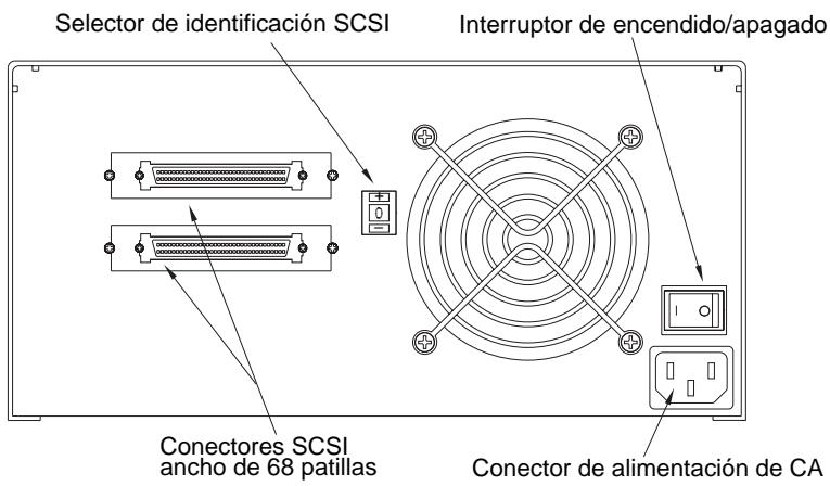 QUANTUM SCORPION 240 DDS-4 AUTOLOADER - Ajuste del identificador SCSI - 1