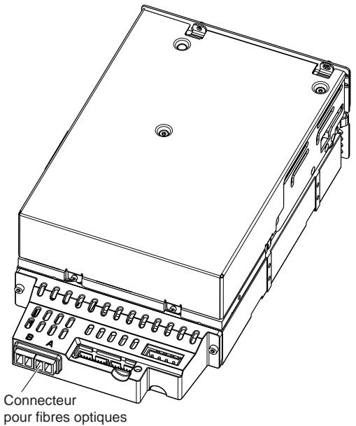 QUANTUM VIPER 200 LTO - Branchement du cable de liaison Fibre Channel - 1