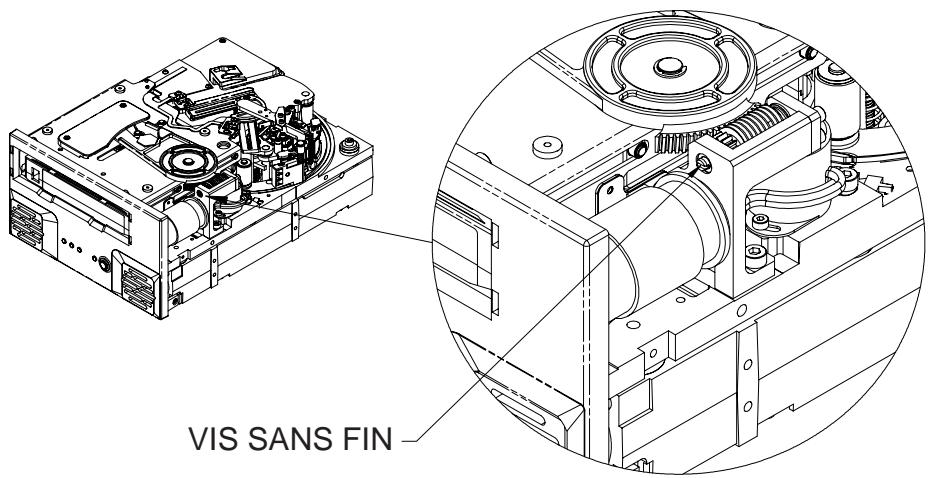 QUANTUM VIPER 200 LTO - Cas 2 : La cassette est chargée et en place et la bande est en place - 5