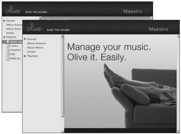 OLIVE O3HD - Musikinformationen editieren - 1