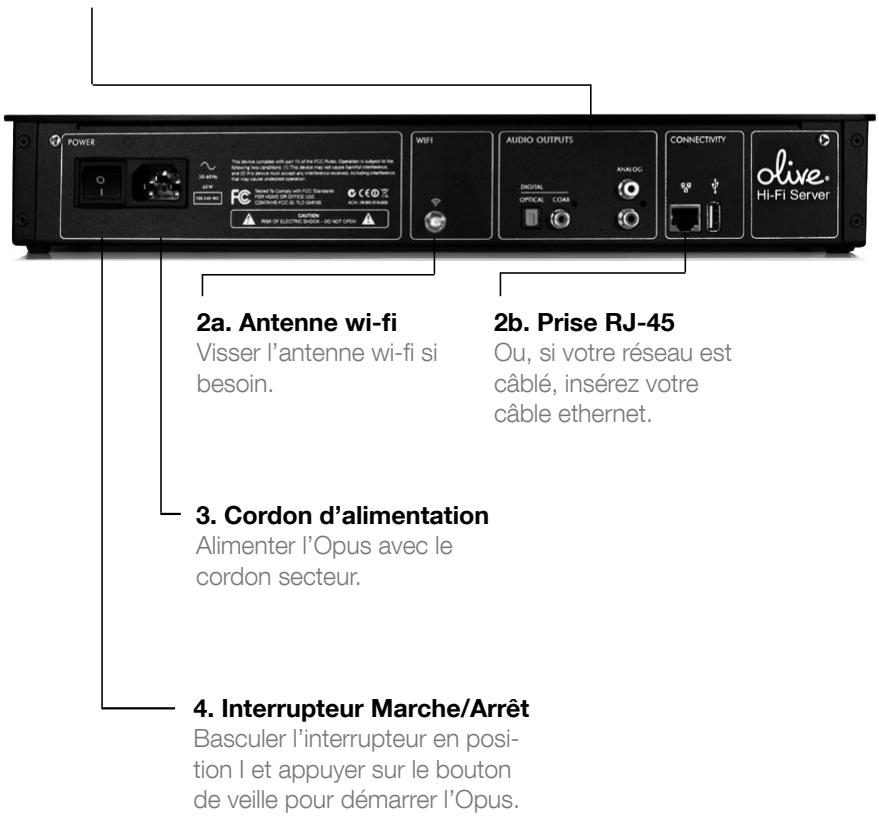 OLIVE 4 - Sortie audio - 1