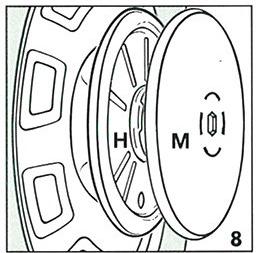 SPIKES SPIDER ADAPTER - Un set adaptateur se compose de: - 9