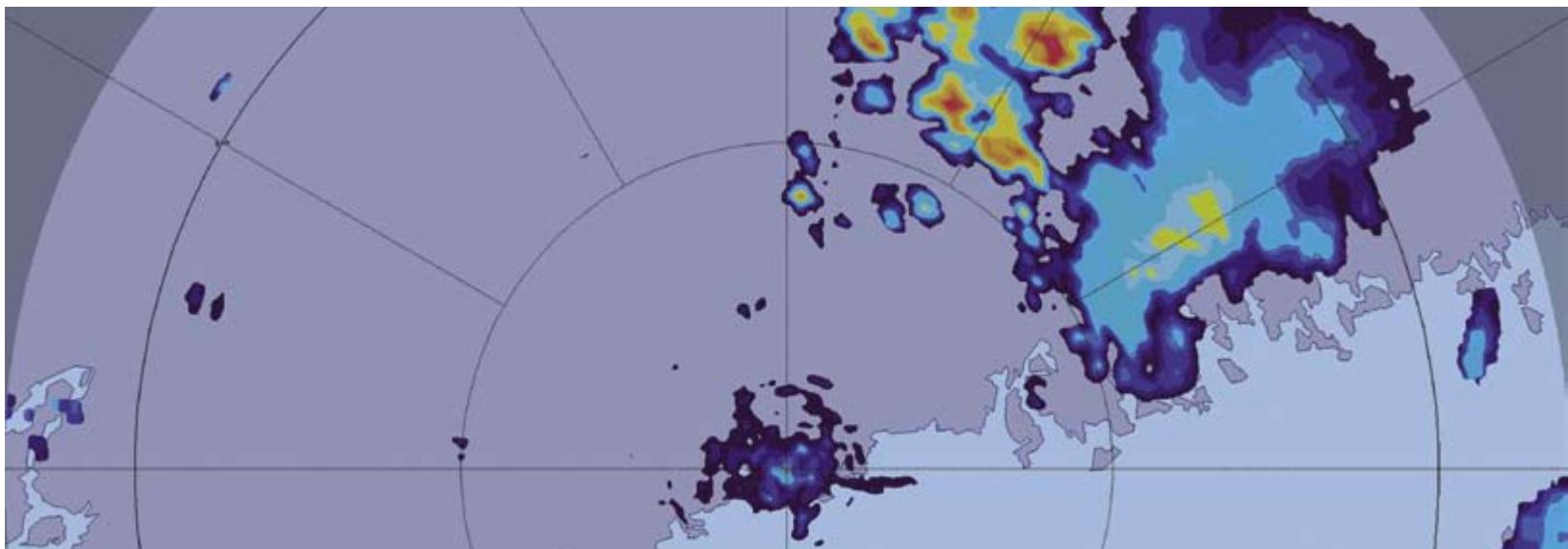VAISALA RADARS METEOROLOGIQUES - Estimation hors pair des précipitations. - 7