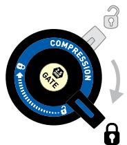 DAHON REBA - Entsperren der Druckstufe (Abb. 1) - 4