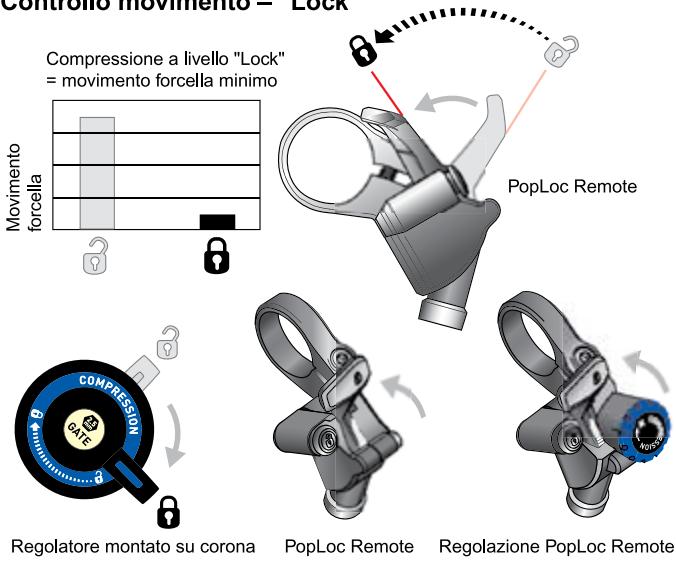 DAHON REVELATION - SISTEMA DI SMORZAMENTO DEL CONTROLLO MOVIMENTO (Pike, Revelation, Reba, Domain 318IS, Argyle 318 &amp; 409) - 5