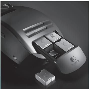 LOGITECH G500 - Ställbara vikter - 1