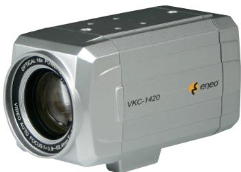 ENEO VKC-1421 - Caméra couleur 1/4" VKC-1420, avec Objectif Zoom 16x, VKC-1421, avec Objectif Zoom 22x - 1