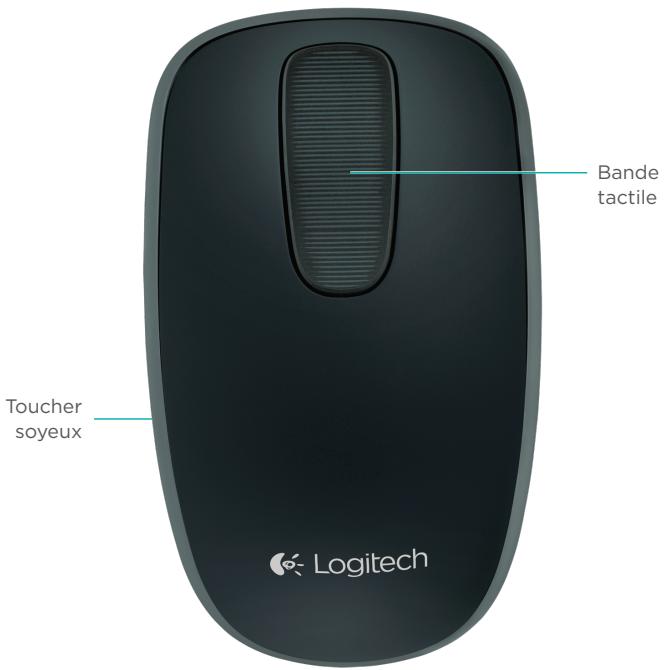 LOGITECH T650 - Votre souris Zone Touch Mouse T400 - 1