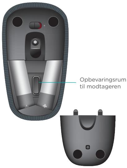 LOGITECH T650 - Udskift batterierne - 1