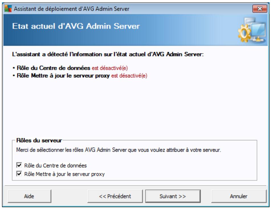 AVG ANTI-VIRUS BUSINESS EDITION 2011 - Sélection des rôles - 1