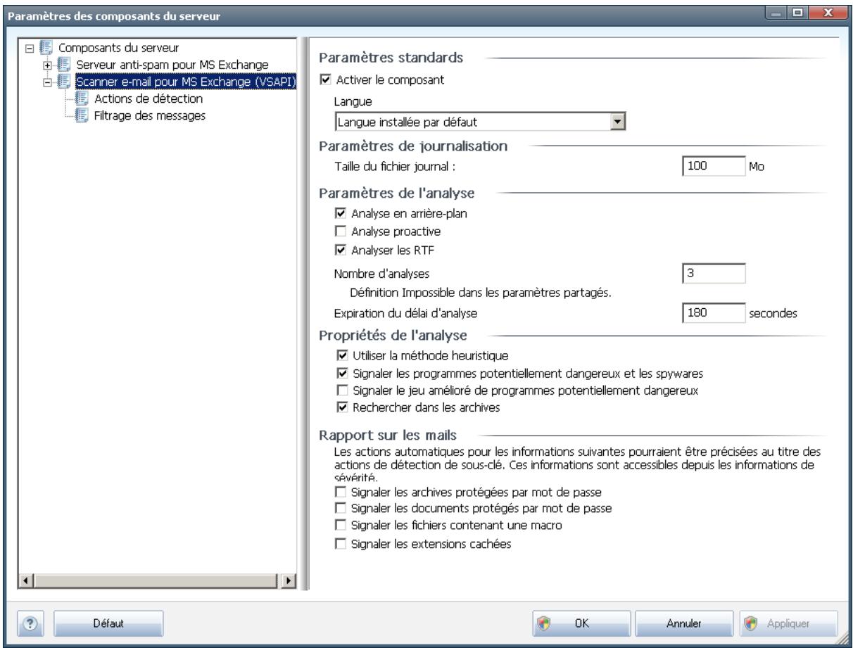 AVG EDITION SERVEUR DE MAIL 2011 - Scanner e-mail pour MS exchange (VSAPI) - 1