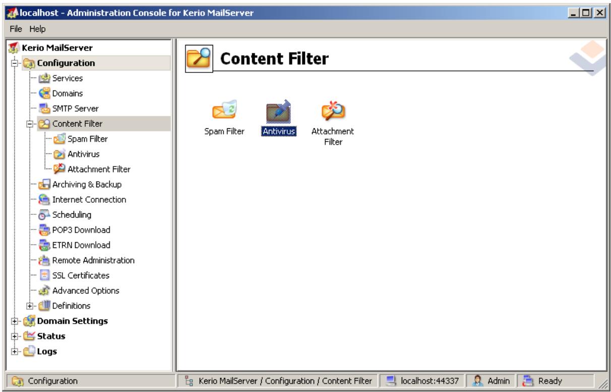 AVG EDITION SERVEUR DE MAIL 2011 - Configuration - 1