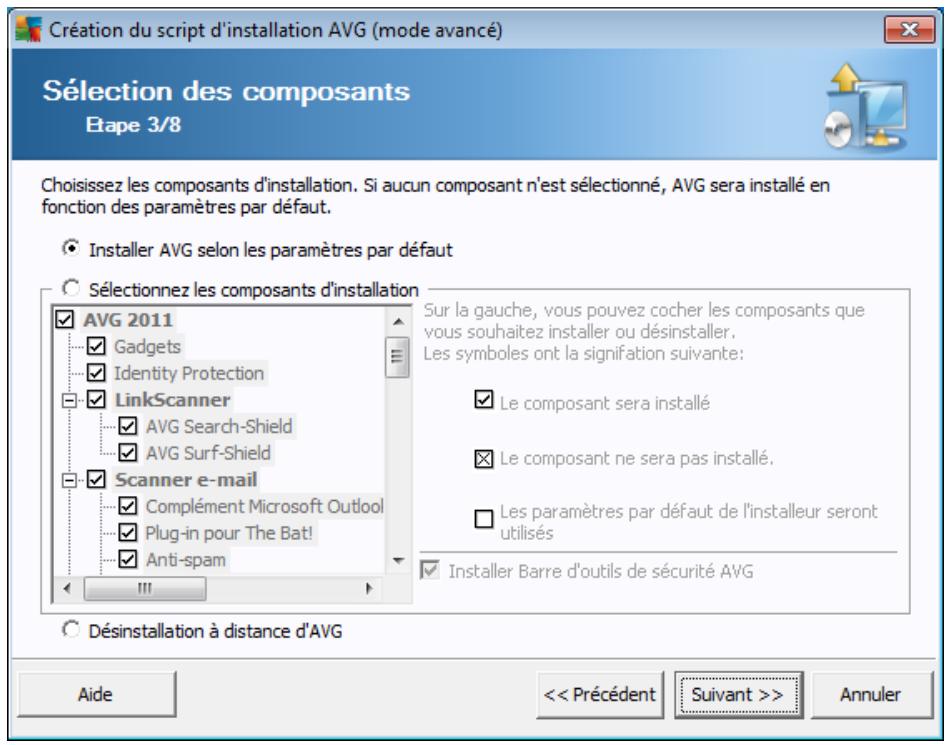 AVG INTERNET SECURITY BUSINESS EDITION 2011 - Création du script d'installation AVG - 3
