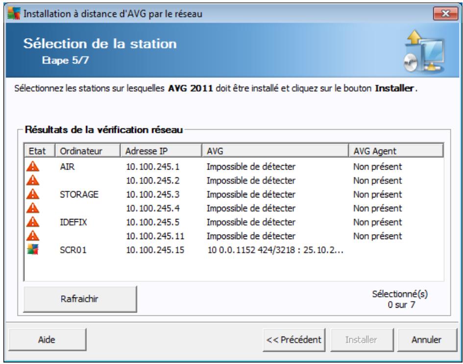 AVG INTERNET SECURITY BUSINESS EDITION 2011 - Sélectionner une seule station - 2