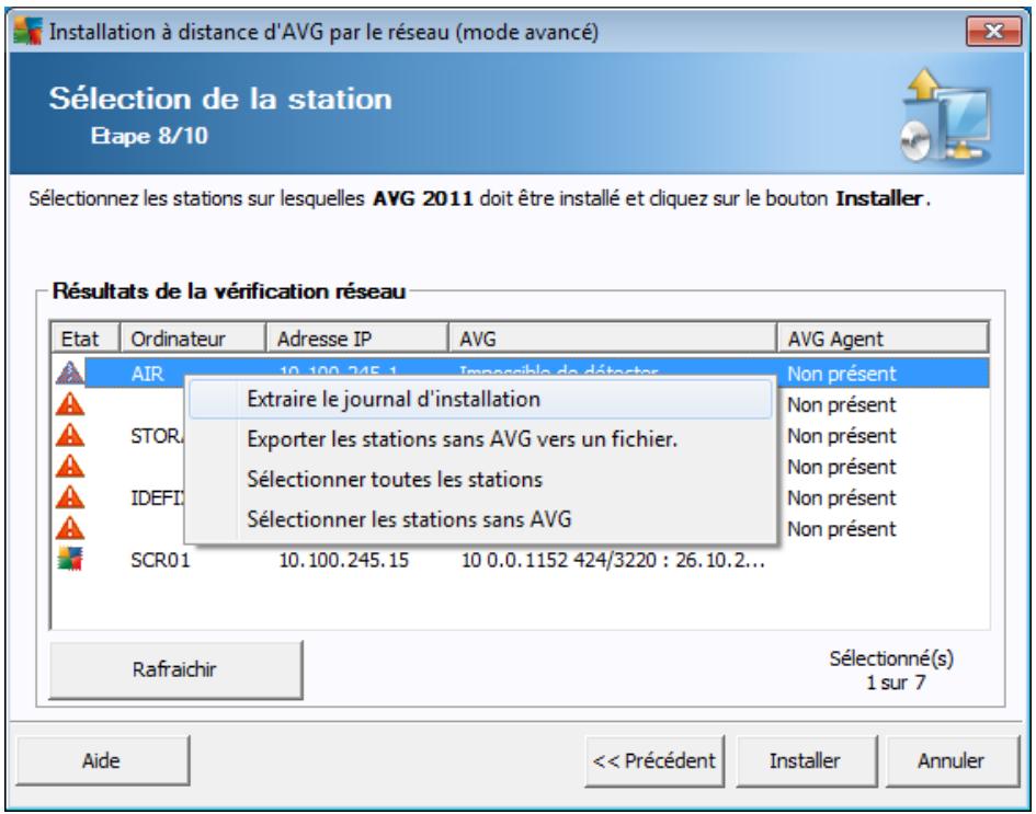 AVG INTERNET SECURITY BUSINESS EDITION 2011 - Sélection à partir d'active directory - 1