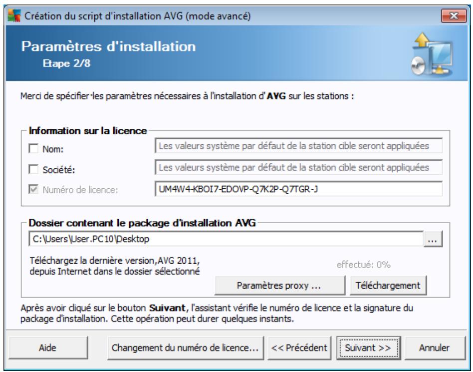 AVG INTERNET SECURITY BUSINESS EDITION 2011 - Création du script d'installation AVG - 2