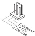 MSI 760GM-P23 - CPUFAN1, SYSFAN1, SYSFAN2: Stromanschlüsse für Lüfter - 3