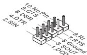 MSI 760GM-P23 - JCOM1: Serieller Anschluss - 1
