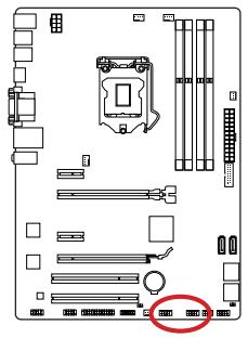 MSI H87M-E33 - JUSB1\~2: USB 2.0 Erweiterungsanschlüsse - 1