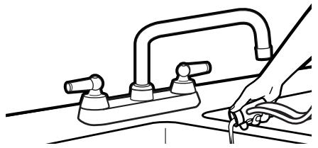 GE APPLIANCES GSLS1100 - 5VIDANGE DE L'EAU - 1