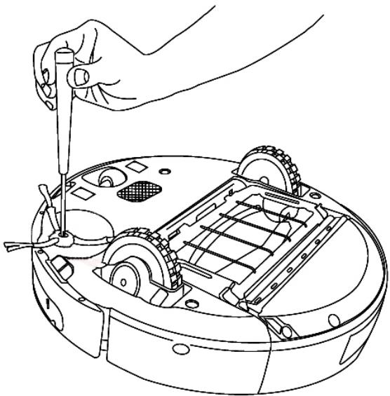 IROBOT ROOMBA 650 - Retrait de la batterie - 1
