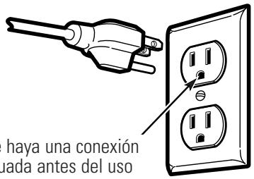 GE APPLIANCES WSLP1500 - ENCHUFE EL CABLE DE ENERGÍA A UN TOMACORRIENTE CON CONEXión A TIERRA - 1