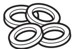 GE APPLIANCES WSLP1500 - PIEZAS INCLUDES - 2
