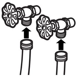 GE APPLIANCES WSLP1500 - BRANCHEMENT DES CONDUITES D'EAU - 1