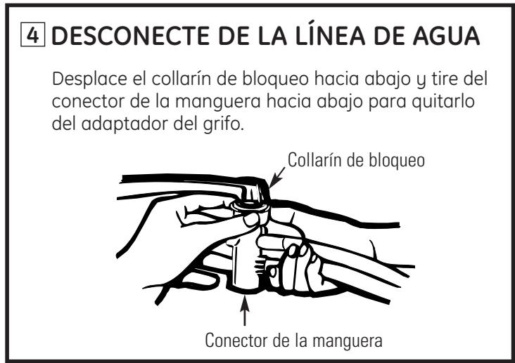 GE APPLIANCES WSLP1500 - PARA DESCONECTAR LA LAVADORA: - 4