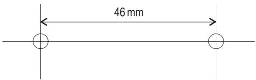 GEEMARC CLA-30 - Wall mount template - 3