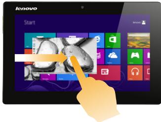 LENOVO IDEATAB MIIX 2 (59412080 ) - Mouvements féquement utilisés - 1