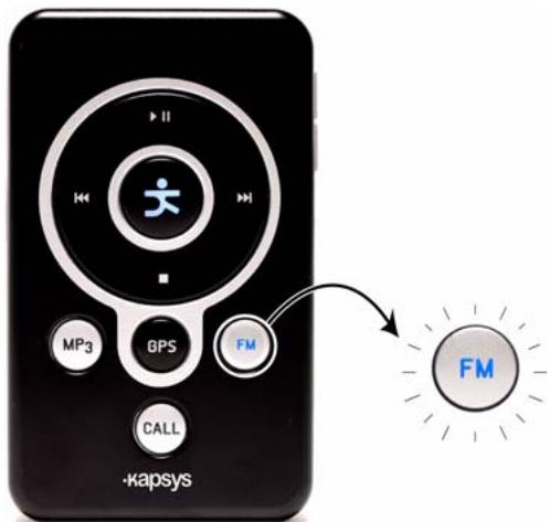 KAPSYS KAPTEN - SECONDE ÉTAPE : ACTIVATION DE LA FONCTION FM - 1