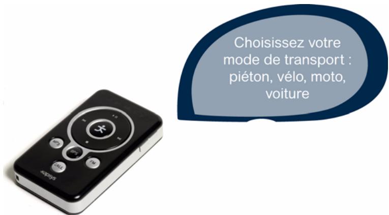 KAPSYS KAPTEN - TROISIÈME ÉTAPE : CHOIX DU MODE DE NAVIGATION - 1