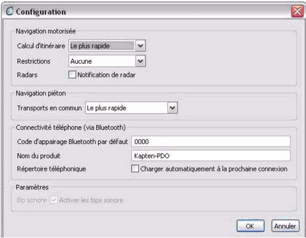 KAPSYS KAPTEN - CONFIGURATION DU kapten - 1
