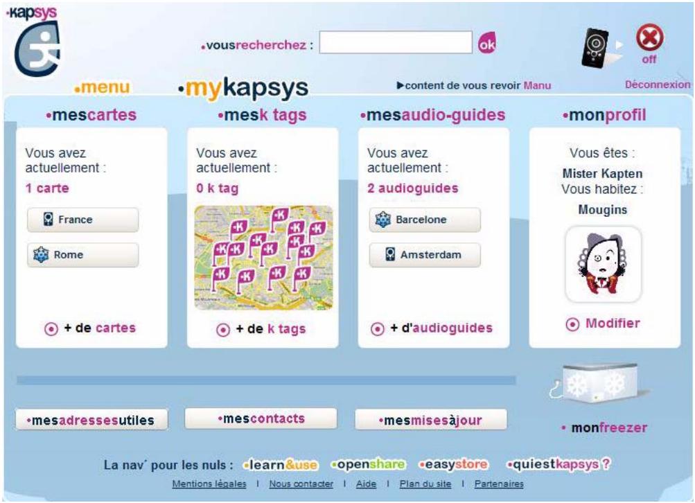 KAPSYS KAPTEN - Rubrique mykapsys - 1
