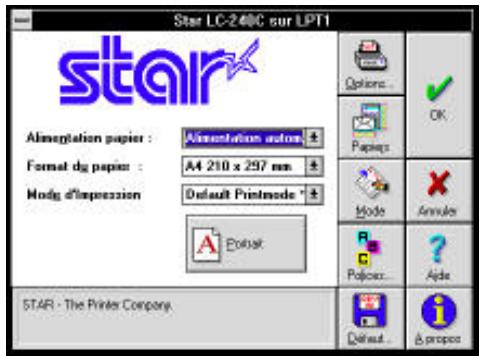 STAR LC-240C - Préparation à l'impression - 1