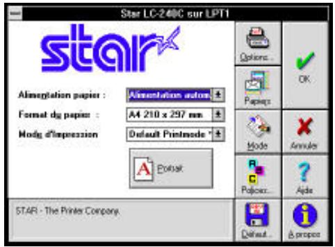 STAR LC-240C - Impression d'un document - 3