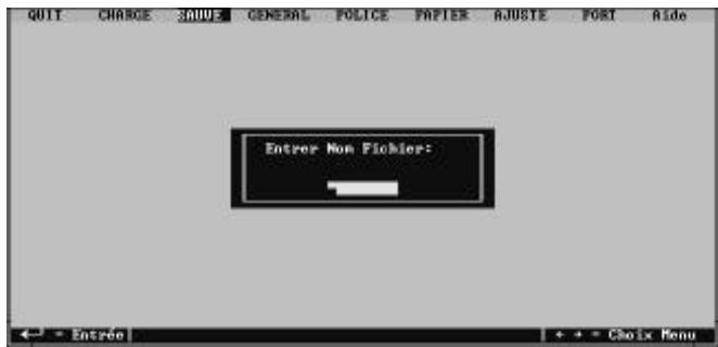 STAR LC-240C - Sauvegarde des données de configuration dans un nouveau fichier de configuration - 1