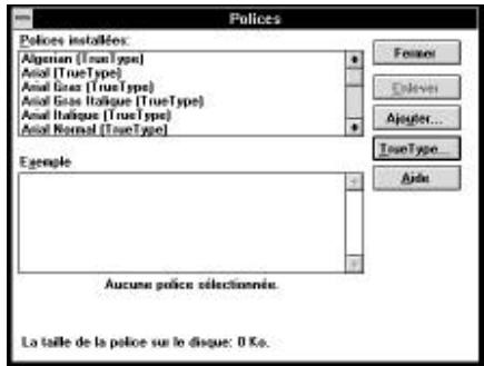 STAR LC-240C - Installation des polices TrueType - 2