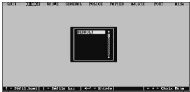 STAR LC-240C - Importation des données de configuration à partir d'un fichier de configuration - 1