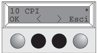 TALLY T2030-24 - > Impostazione del passo dei caratteri - 5