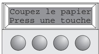 TALLY T2030-24 - Réglage de l'écart de la tête d'impression - 11