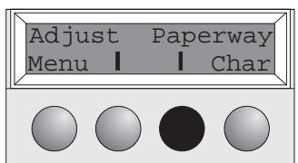 TALLY T2030-24 - From single sheet to fanfold paper mode - 3