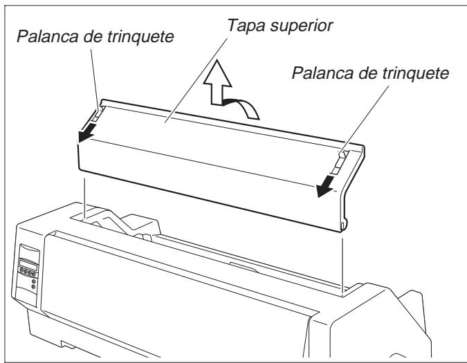 TALLY T2030-24 - Recambiar la cinta - 3