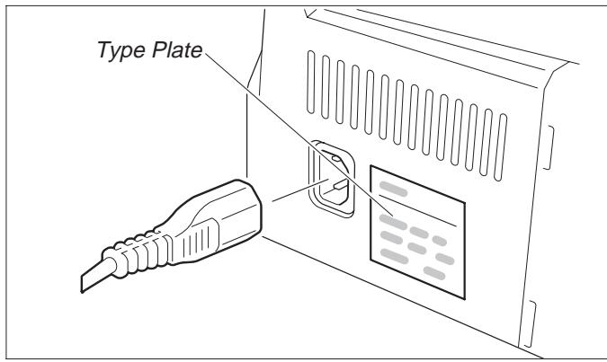 TALLY T2030-24 - Connecting the printer - 1